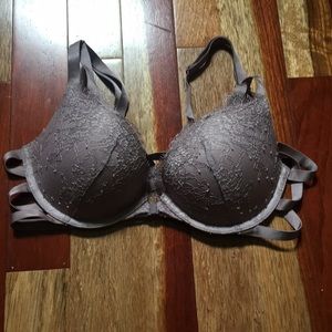 Victoria's Secret purple lace bra